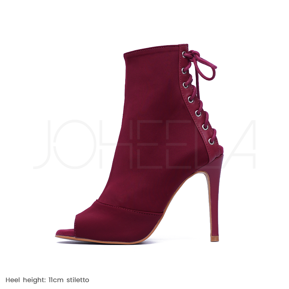 Louane bordeaux Talons stilettos standard Personnalisable