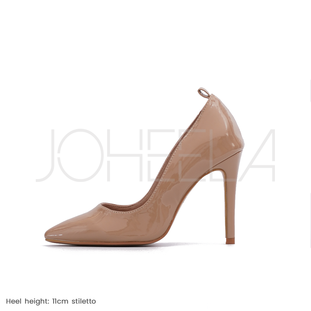 Scarpe sexy con tacco a spillo con plateau e tacco a spillo nero da donna
