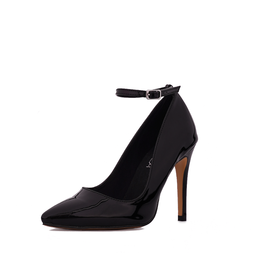 Sabrina Schwarze Lackpumps Tanzschuhe mit Absatzen Anpassbar Dance heels shoes Joheela