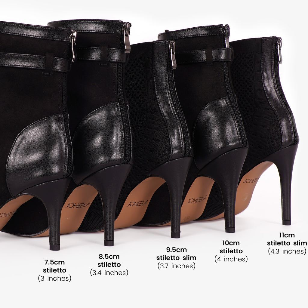 Various Heels Inches Heels guide for high heels dance shoes | JOHEELA – Joheela
