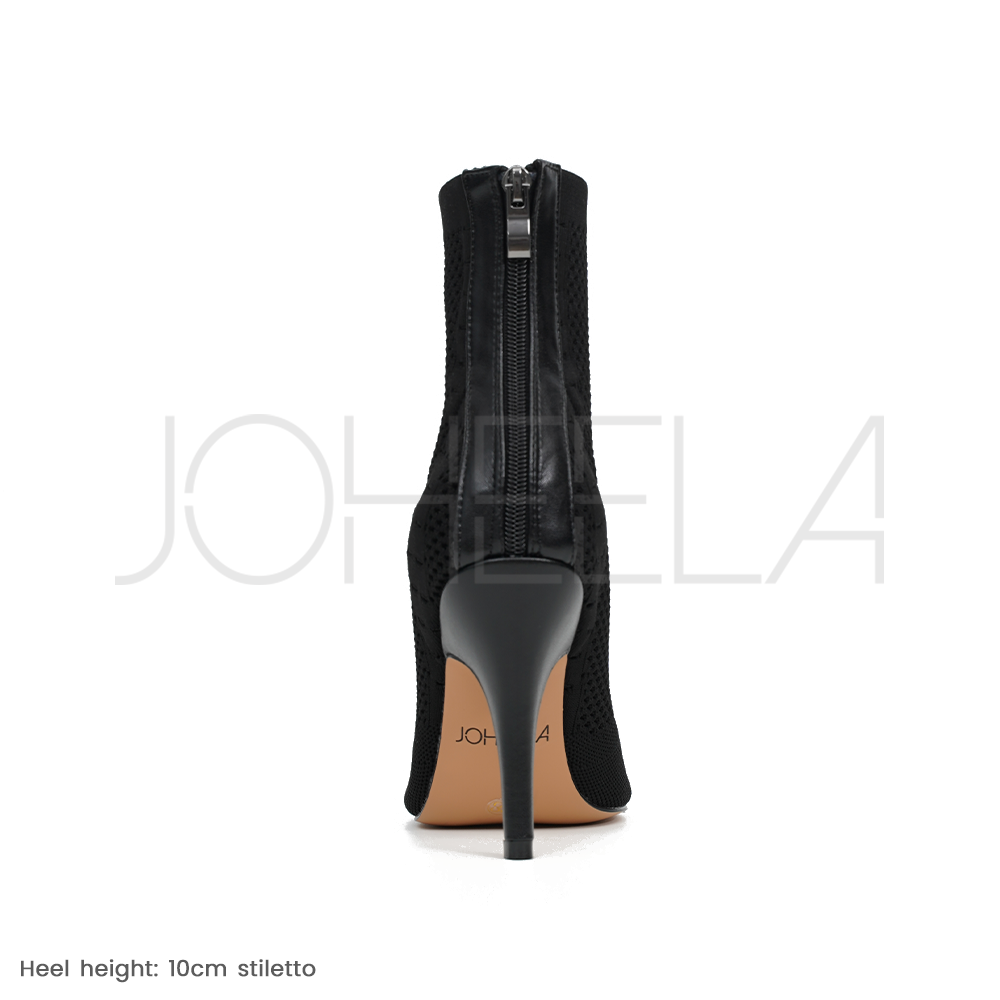 Lou noir - Paire à la demande Joheela - Heels dance shoes - Chaussure de danse talon